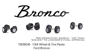 Auto Body Shop - Wheel & Tire Packs Series 5 - Ford Bronco (Diecast Car)