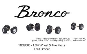 Auto Body Shop - Wheel & Tire Packs Series 5 - Ford Bronco (ミニカー)