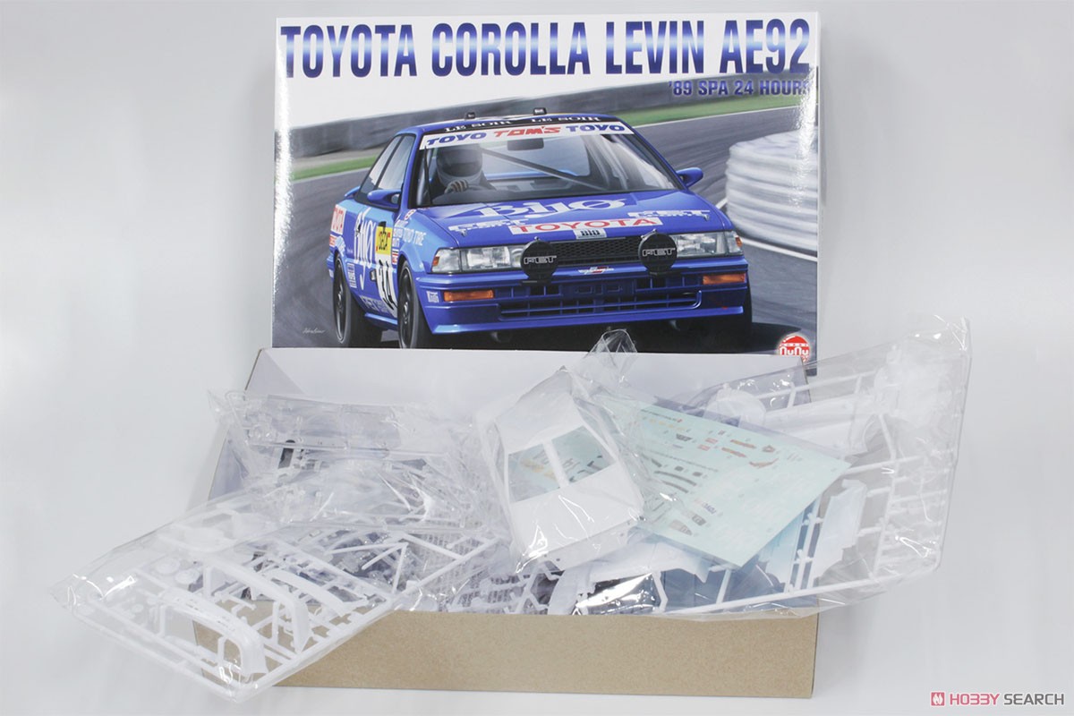 1/24 レーシングシリーズ トヨタ カローラ レビン AE92 1989 スパ24時間レース (プラモデル) その他の画像18