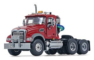 Mack Granite MP Cab Only Red (Diecast Car)