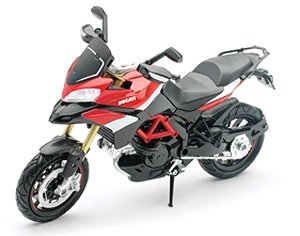 Ducati Multistrada 1200S Pikes Peak (Red) (Diecast Car)