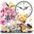 Bomber Girl Bomber Magician Acrylic Table Clock [Momoko & Pine] (Anime Toy) Item picture1