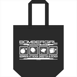 Bomber Girl Canvas Tote Bag [Logo Motif] (Anime Toy)