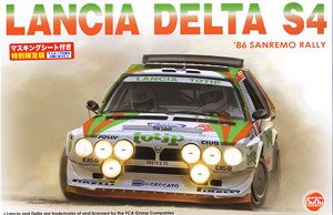 1/24 Lancia Delta S4 `86 Rallye Sanremo w/Masking Sheet (Model Car)