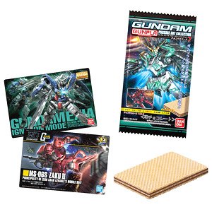 Gundam Gunpla Package Art Collection Chocolate Wafer 7 (Set of 20) (Shokugan)