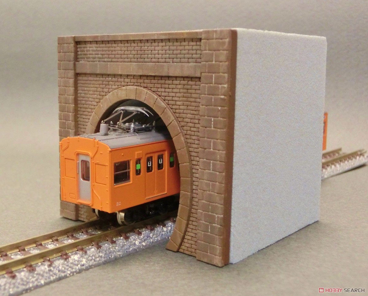 トンネルポータル＆ライナー 未塗装キット (狭小トンネル・単線レンガ仕様) (組み立てキット) (鉄道模型) その他の画像3