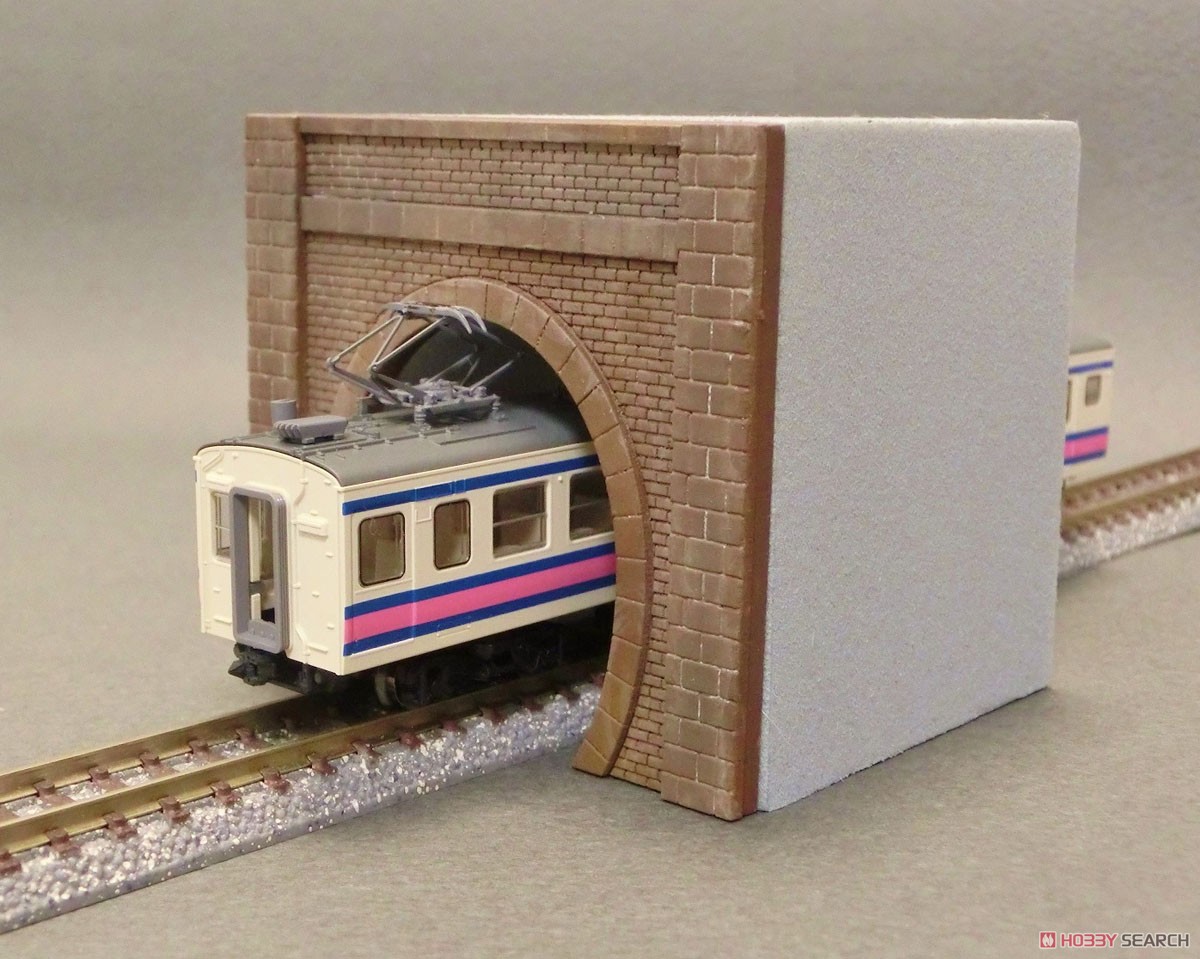 トンネルポータル＆ライナー 未塗装キット (狭小トンネル・単線レンガ仕様) (組み立てキット) (鉄道模型) その他の画像5