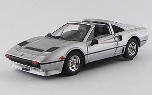 フェラーリ 208 GTS ターボ 1982 メタリックグレー (ミニカー)