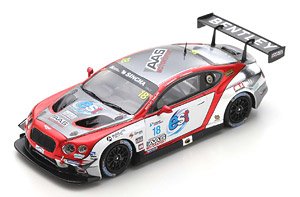 Bentley Continental GT3 No.18 AAS Motorsport Thailand Super Series 2018 L.Vutthikorn (Diecast Car)