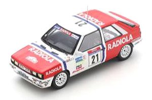 Renault 11 Turbo No.21 Tour de Corse Rally de France 1987 Paul Rouby Jean-Louis Martin (ミニカー)