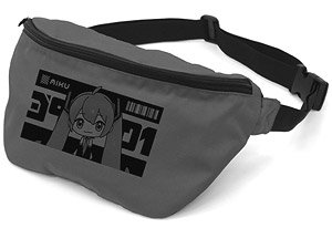 Hatsune Miku Body Bag Saepy Ver. Heather Charcoal (Anime Toy)