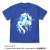 Hatsune Miku T-Shirt Sirozame Ver. Royal Blue S (Anime Toy) Item picture1