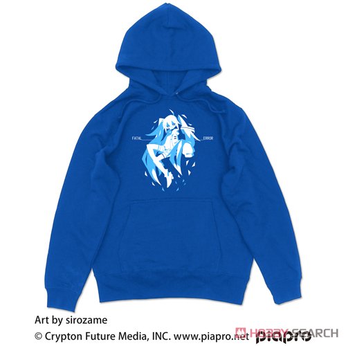 Hatsune Miku Pullover Parka Sirozame Ver. Royal Blue XL (Anime Toy) Item picture1