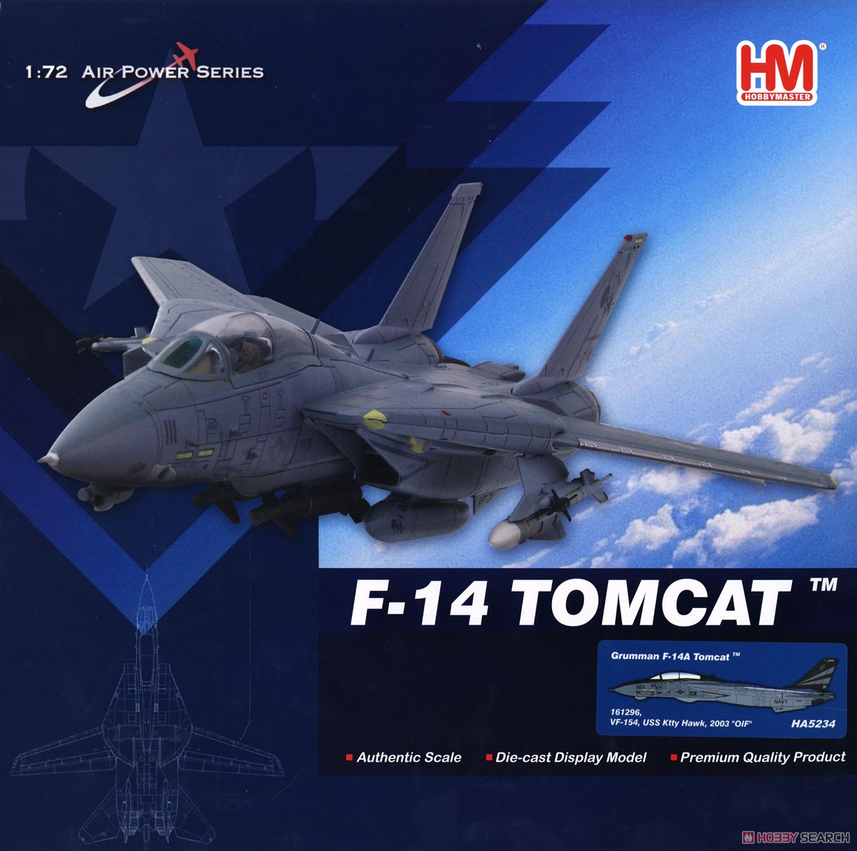 F-14A トムキャット 第154戦闘飛行隊 `オペレーション・イラク・フリーダム 2003` (完成品飛行機) パッケージ1