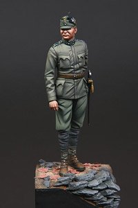 75mm (1/24) WW.1 オーストリア・ ハンガリー帝国 山岳師団猟兵将校 (プラモデル)