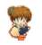 Inuyasha Mini Acrylic Stand Puni Chara (Set of 11) (Anime Toy) Item picture3
