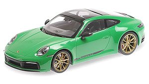 Porsche 911 Carrera 4S 2020 Green (Diecast Car)