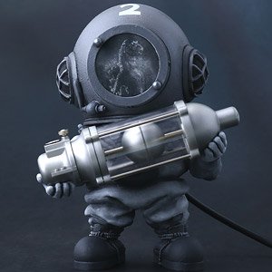 デフォリアル 芹沢博士 モノクロVer. (完成品)