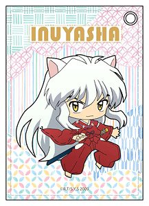 Inuyasha Synthetic Leather Pass Case Puni Chara Inuyasha (Anime Toy)