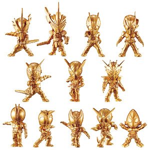 Kamen Rider Gold Figure 04 (Set of 16) (Shokugan)