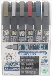 Gundam Marker Fine Edge Set 2 (Paint)