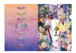 Katekyo Hitman Reborn! Pale Tone Series A4 Clear File (Anime Toy)