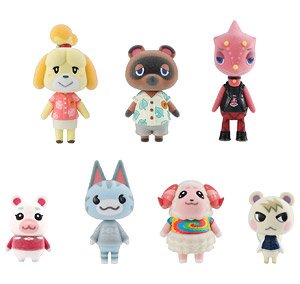 Animal Crossing: New Horizons Friend Doll (Set of 8) (Shokugan)