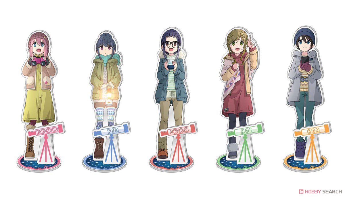 ゆるキャン△ アクリルスタンド 【なでしこver.】 (キャラクターグッズ) その他の画像1