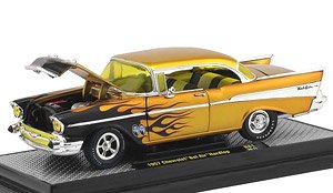 1957 Chevrolet Bel Air Hardtop - Mooneyes (ミニカー)