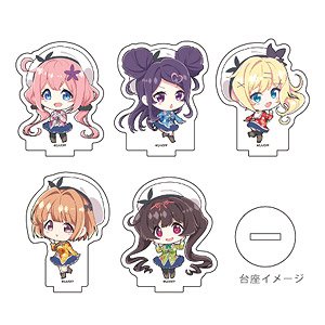 Acrylic Petit Stand [Dropout Idol Fruit Tart] 01 Box (Mini Chara) (Set of 5) (Anime Toy)