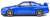 Nissan Skyline R34 GT-R (Blue) (Diecast Car) Item picture2