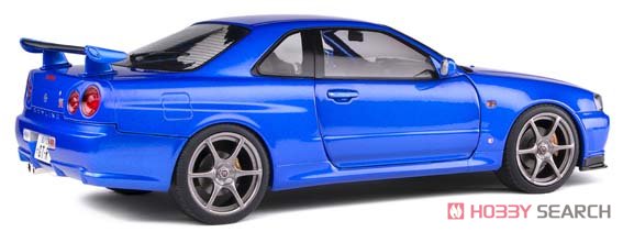 日産 スカイライン R34 GT-R (ブルー) (ミニカー) 商品画像3