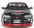 Nissan Skyline R34 GT-R (Black / Red) (Diecast Car) Item picture6