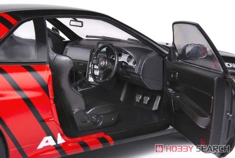 日産 スカイライン R34 GT-R (ブラック/レッド) (ミニカー) 商品画像8