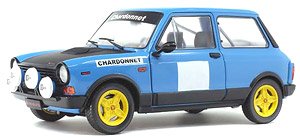 Autobianchi A112 Mk.V Abarth Rally Chardonnay 1980 (Blue) (Diecast Car)