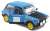 Autobianchi A112 Mk.V Abarth Rally Chardonnay 1980 (Blue) (Diecast Car) Item picture4