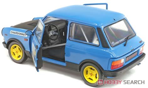 Autobianchi A112 Mk.V Abarth Rally Chardonnay 1980 (Blue) (Diecast Car) Item picture5