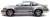 ポルシェ 911 RSR バックデイティング アウトロー (シルバー) (ミニカー) 商品画像2