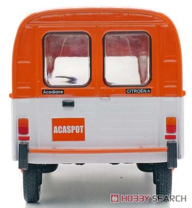 Citroen Acadiane Acaspot 1984 (White / Orange) (Diecast Car) Item picture5