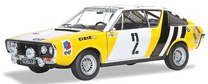 Renault R17 Rally Russland 1976 (Yellow / White / Black) (Diecast Car)