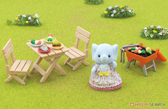 Outdoor barbecue set Elephant girl (Sylvanian Families) Other picture1
