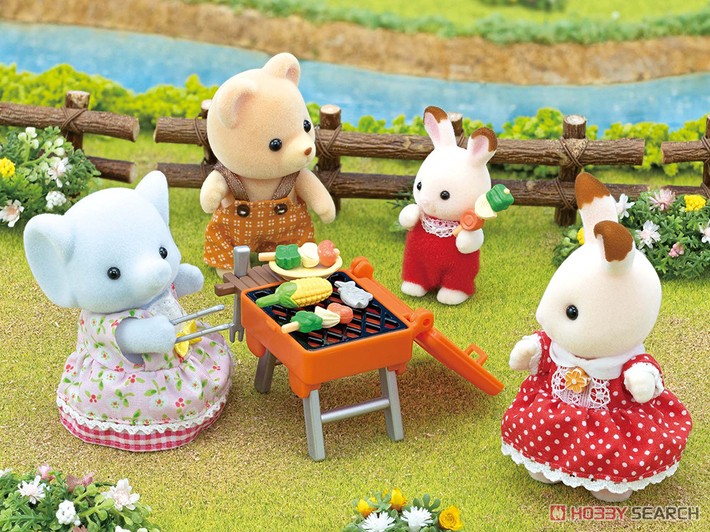 Outdoor barbecue set Elephant girl (Sylvanian Families) Other picture2