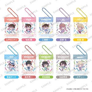 Detective Conan Confectionery Key Ring Ramune Ver. (Set of 10) (Anime Toy)
