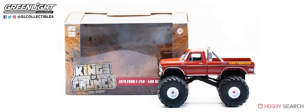 Kings of Crunch - God of Thunder - 1979 Ford F-250 Monster (with 66-Inch Tires) (ミニカー) パッケージ2