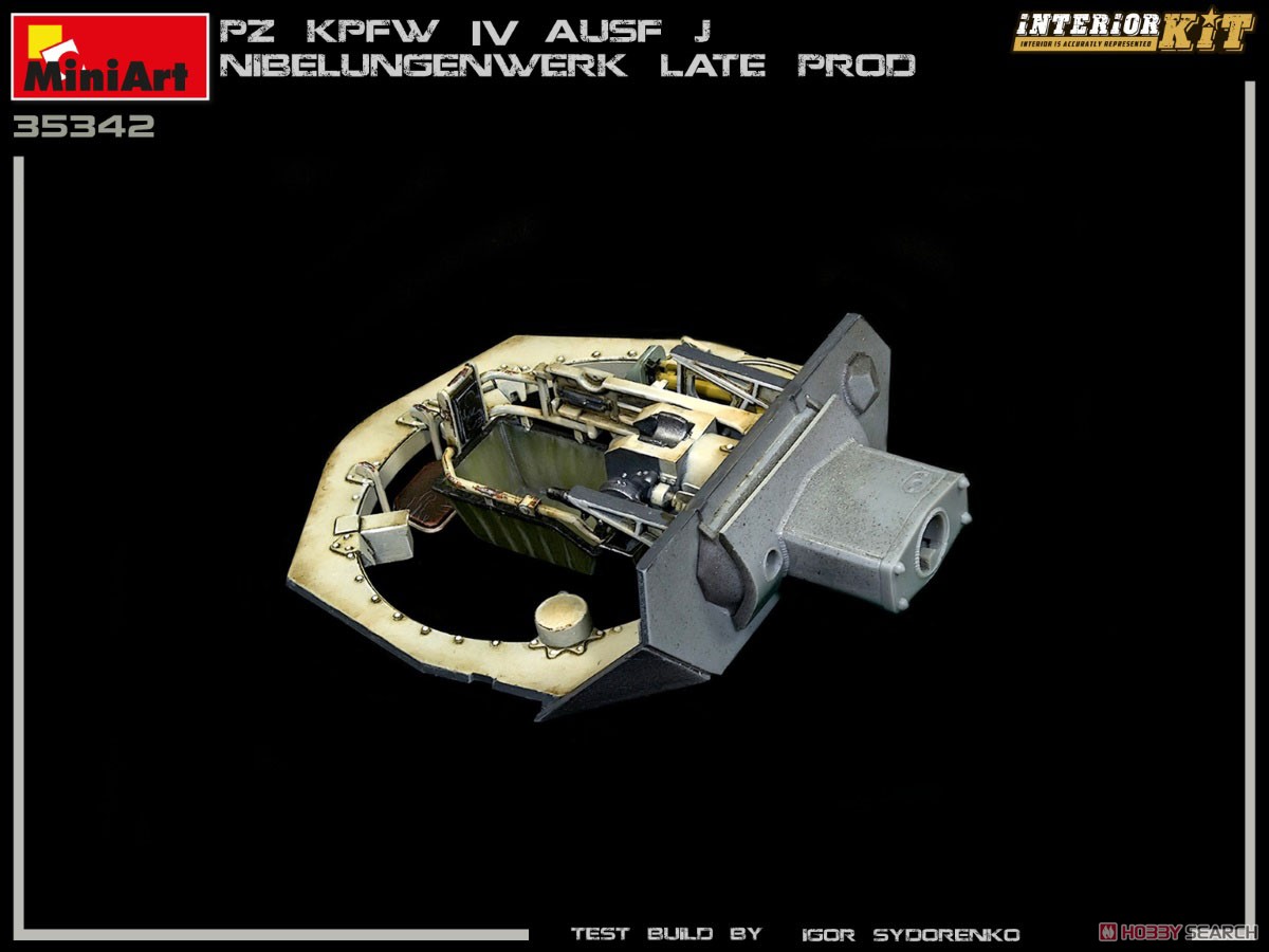 IV号戦車J型ニーベルンゲン工場製 後期型 (1945年1月～2月) フルインテリア (内部再現) (プラモデル) 商品画像15