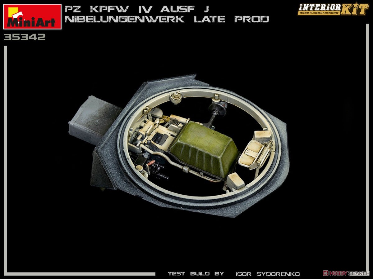 IV号戦車J型ニーベルンゲン工場製 後期型 (1945年1月～2月) フルインテリア (内部再現) (プラモデル) 商品画像17