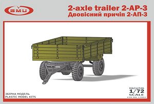 2-Axle Trailer 2-AP-3 (Plastic model)