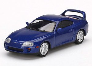 Toyota スープラ ブルーパールメタリック (左ハンドル) (ミニカー)