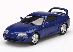 Toyota スープラ ブルーパールメタリック (右ハンドル) (ミニカー)
