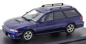 Subaru Legacy Touring Wagon GT-B Limited (1997) Royal Blue Mica (Diecast Car)